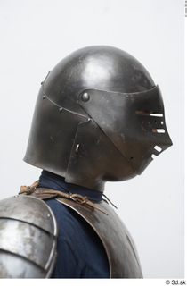 Photos Medieval Knight in plate armor 6 army head helmet…